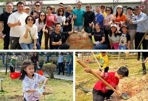 植樹活動(dòng)現(xiàn)場場景 植樹活動(dòng)現(xiàn)場場景